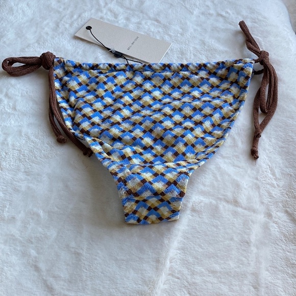 New! Free People x Bec + Bridge kaleidoscope cheeky string bottoms nwt 14584 - Picture 5 of 11
